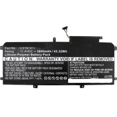 CoreParts Laptop Battery for Asus 42Wh - High Performance & Long-lasting | MBXAS-BA0115